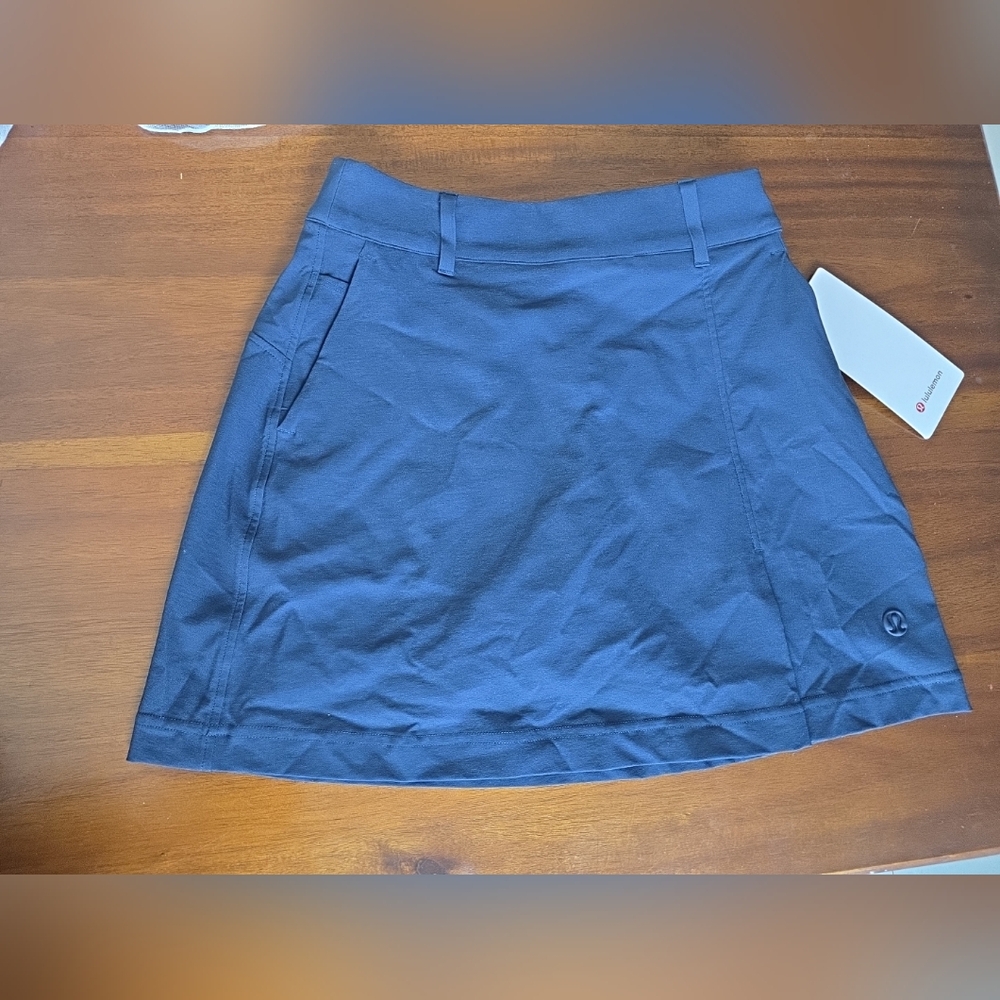 Lululemon Stretch Twill Front Pleat Golf Skirt